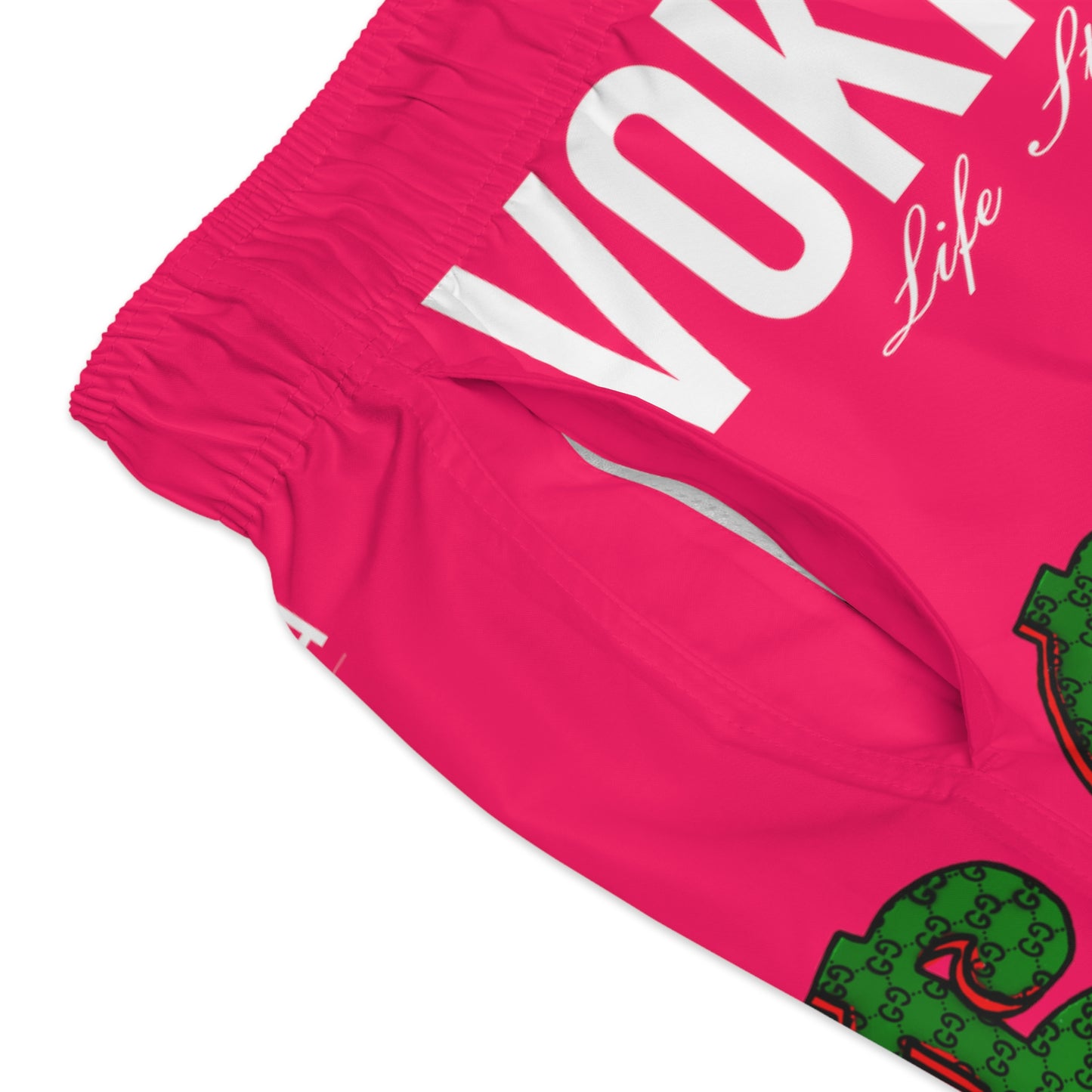 Money Swim Trunks PINK - Vokkër & Skoda