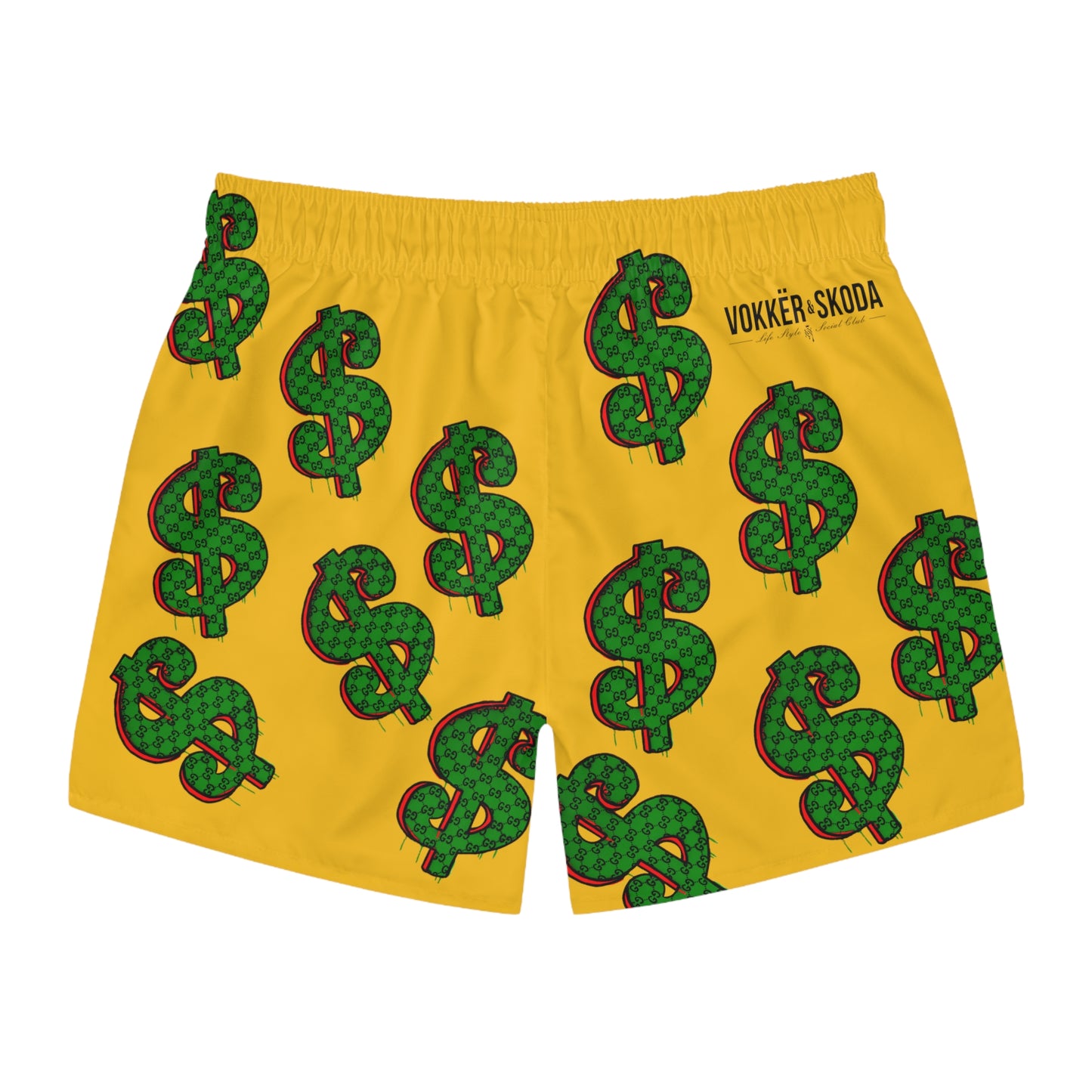 Money Swim Trunks Yellow