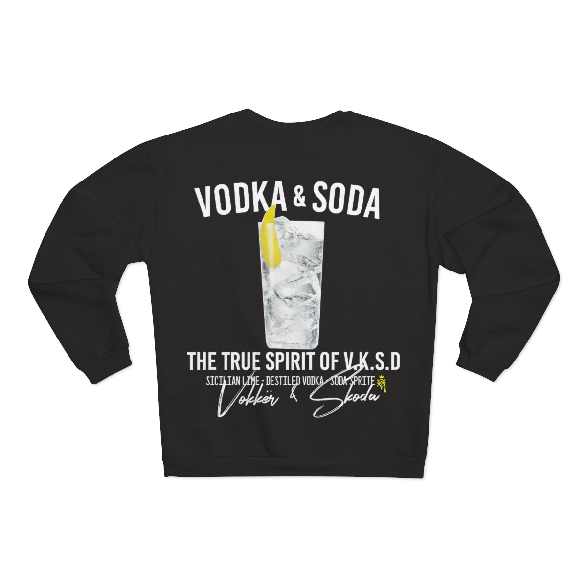 Crew Neck Vodka Soda