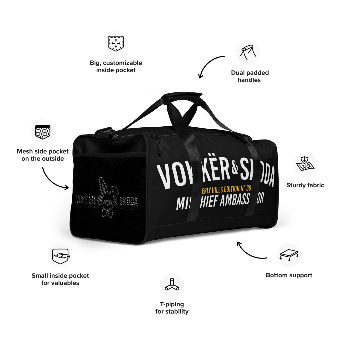 Duffle bag Vokkër & Skoda