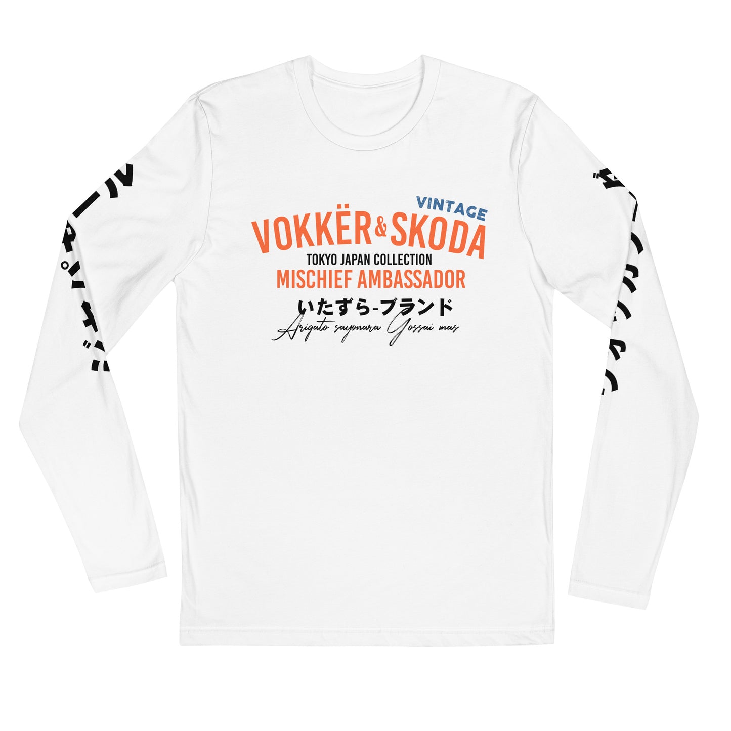 Vintage Long Sleeve Fitted - Vokkër & Skoda