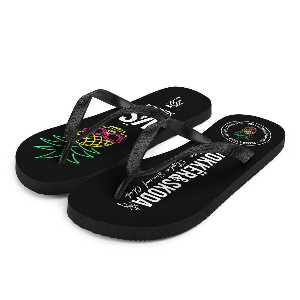 Flip-Flops Skull pineapple caveira abacaxi chinelo