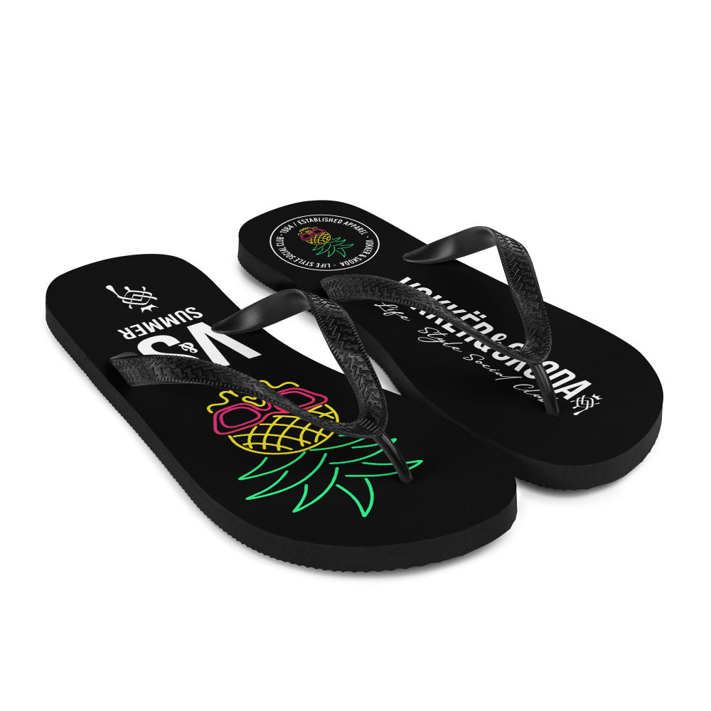 Flip-Flops Skull pineapple caveira abacaxi chinelo