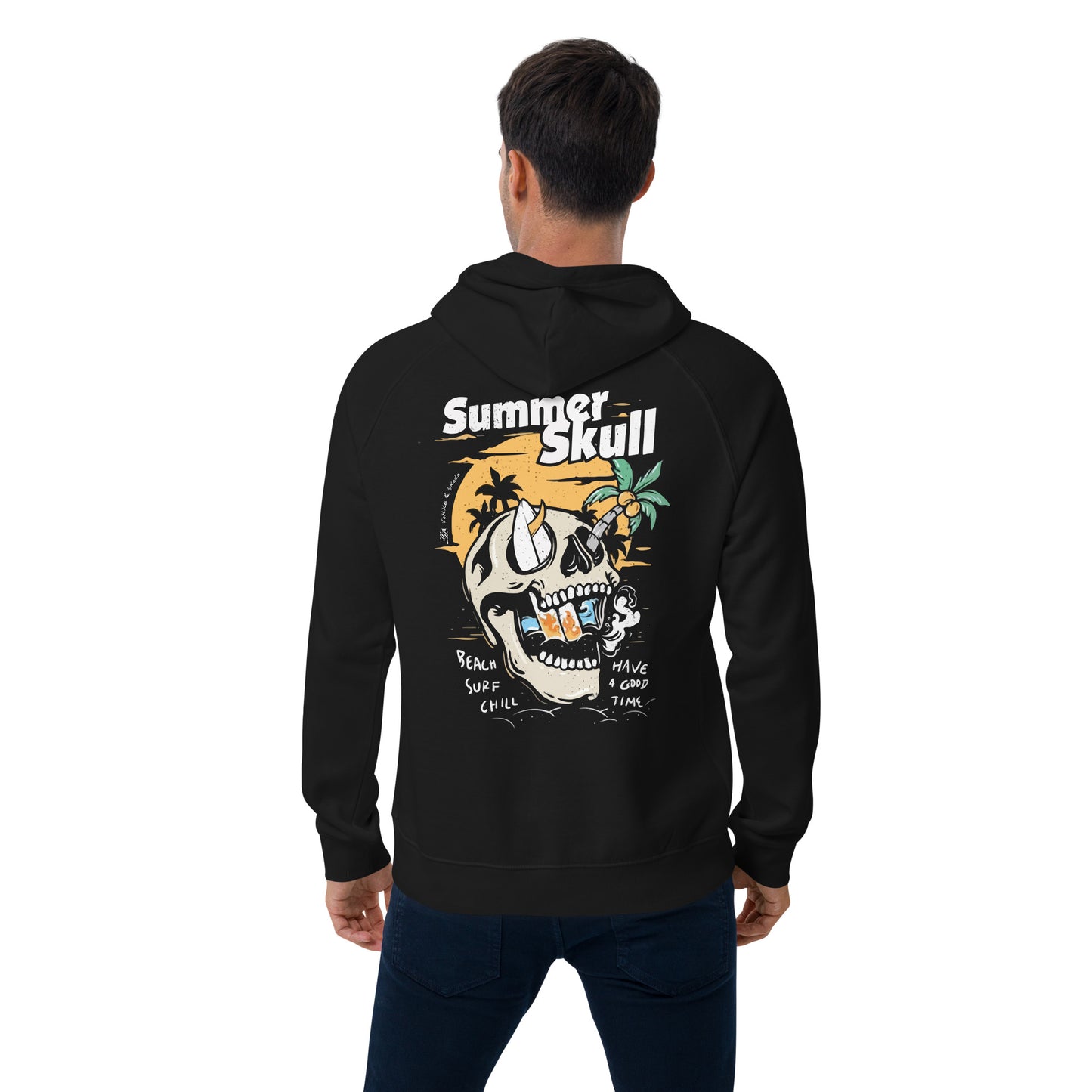 Vintage Surf Skull