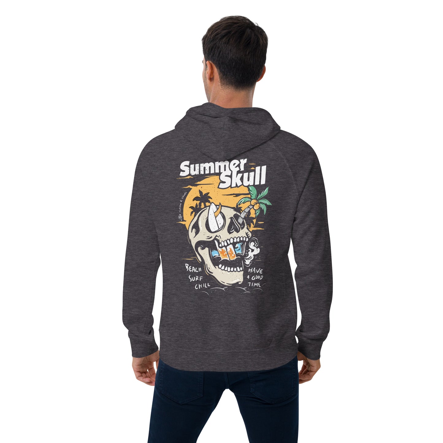 Vintage Surf Skull